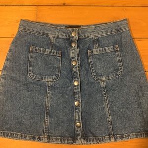 70’s STYLE DENIM SKIRT,MINI SKIRT